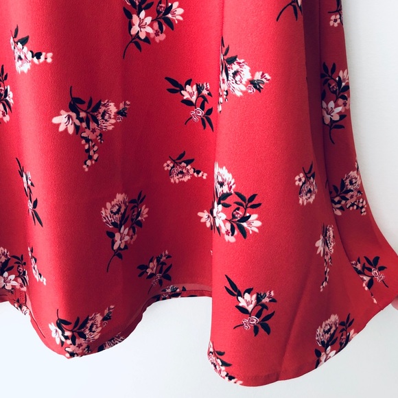 NWT LOFT Fit and Flare Long Sleeve Dress Size 12 - Picture 5 of 9